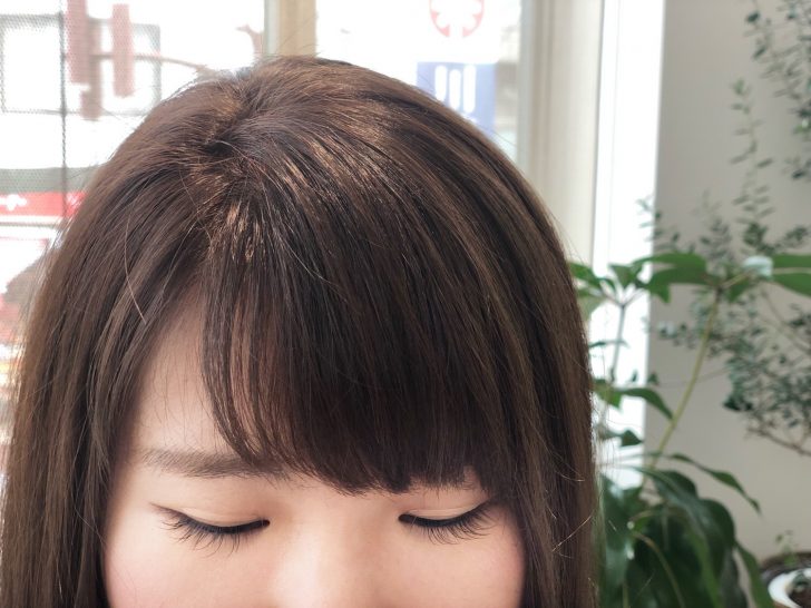 希望のカラーと同時にお悩み解決 前髪デジタルパーマ Koichinishimai Com